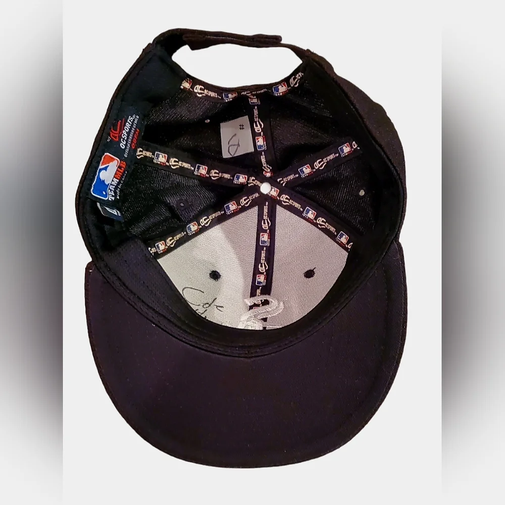 Youth Chicago White Sox‎ OC Sports Adjustable Hat Cap MLB Baseball Black White